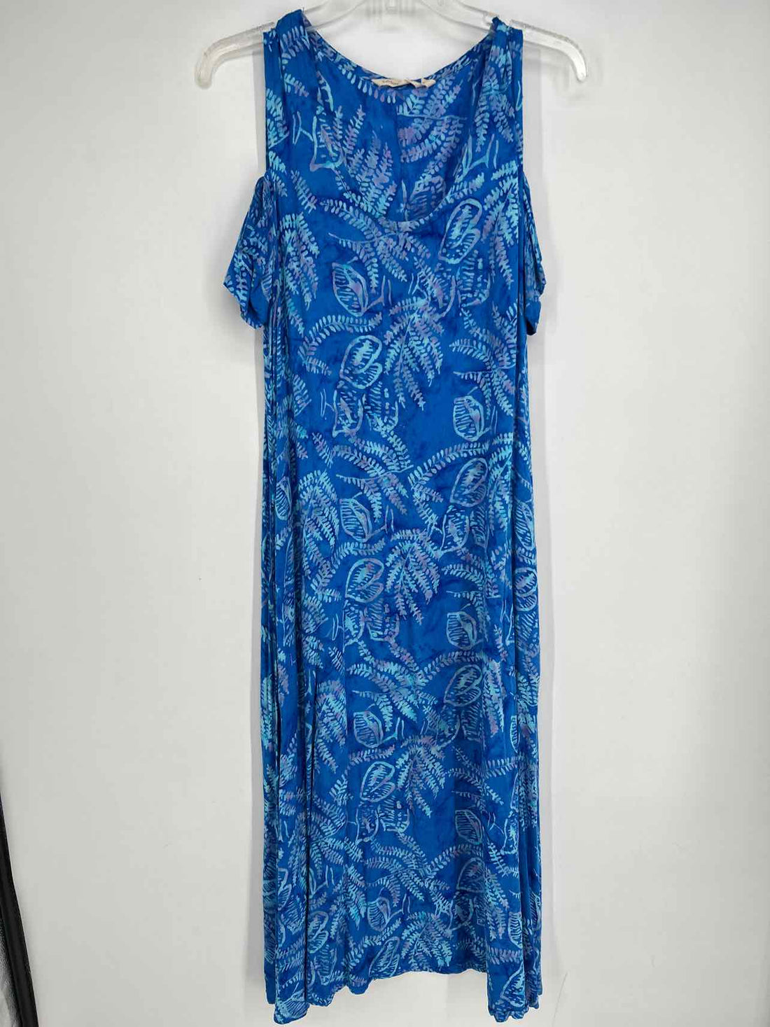 Soft Surroundings Size S Blue Print Dress