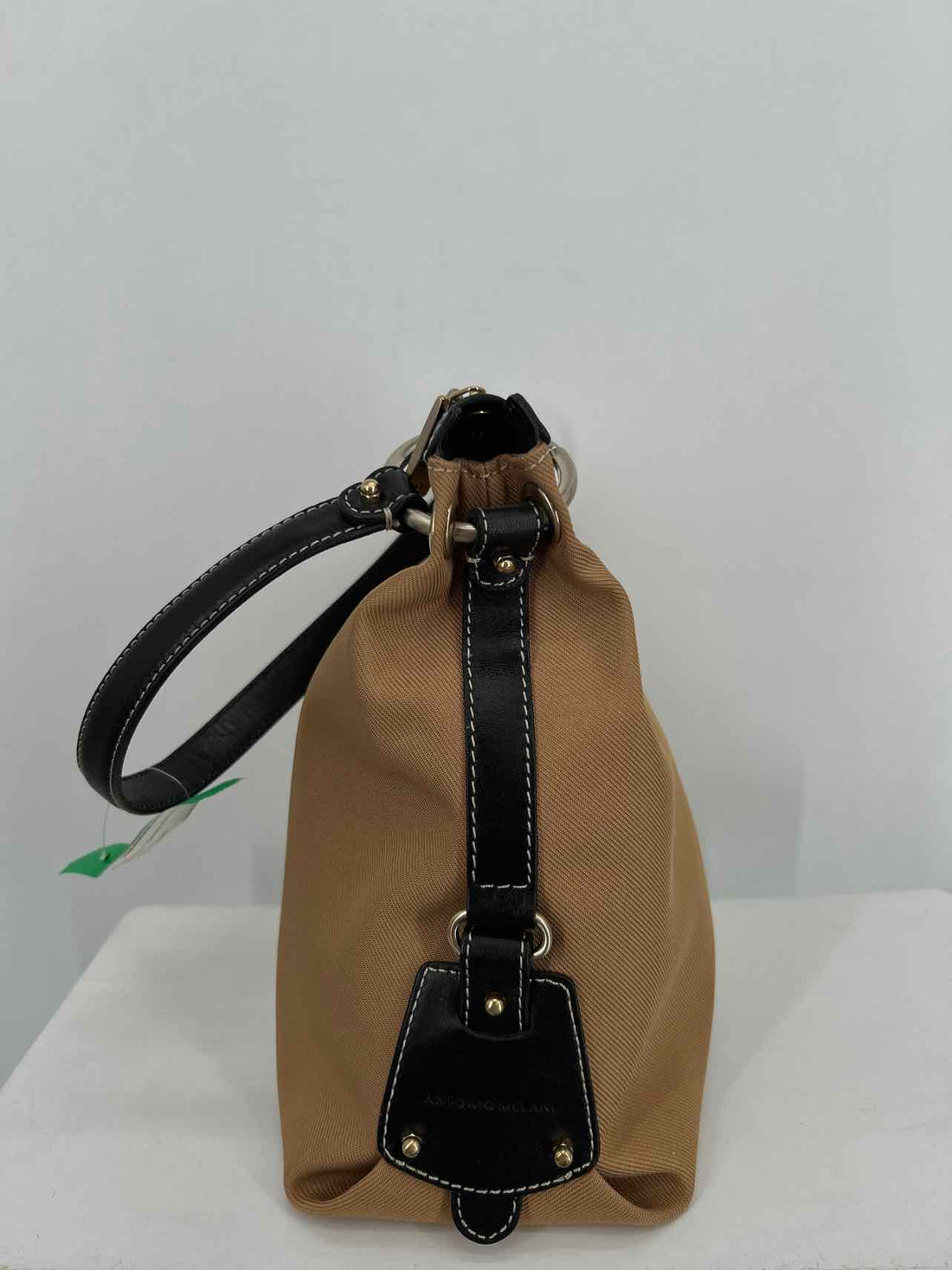Antonio Melani Tan Canvas Pre Owned Hobo