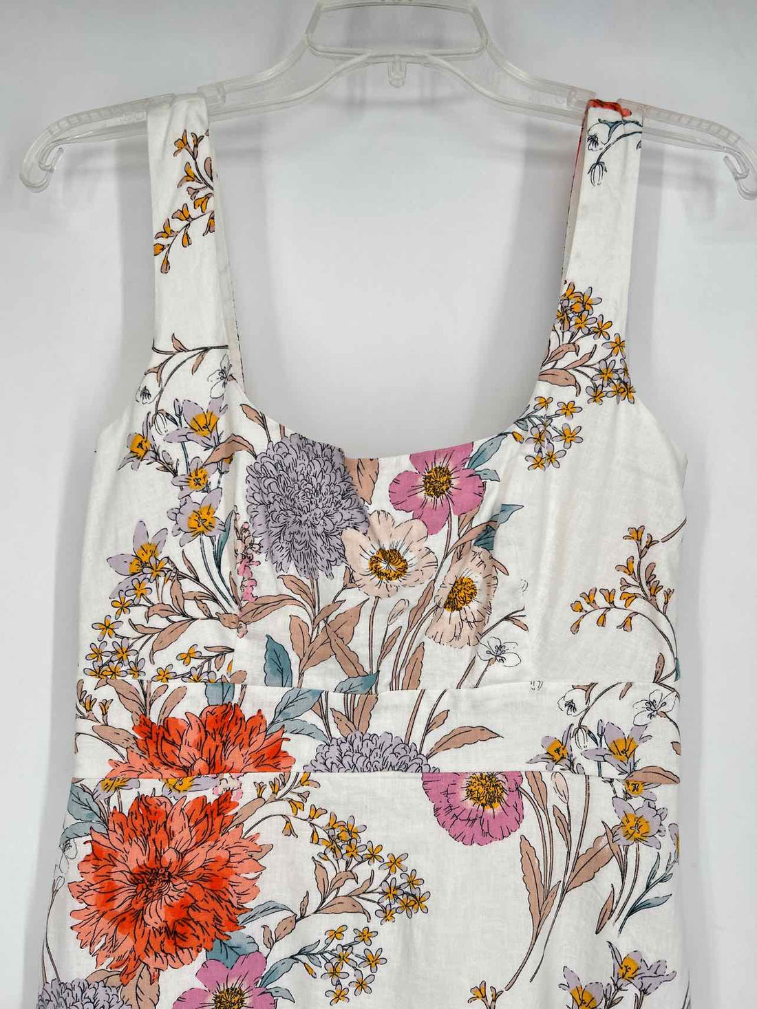 Ann Taylor Size 2 White Floral Dress
