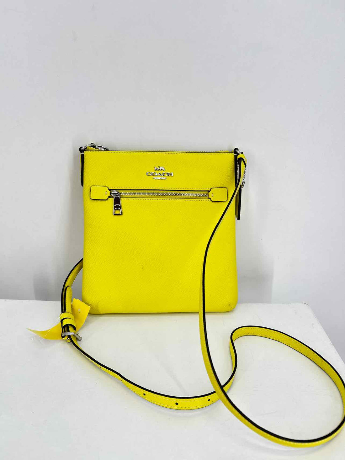 Coach Yellow Leather Crossbody