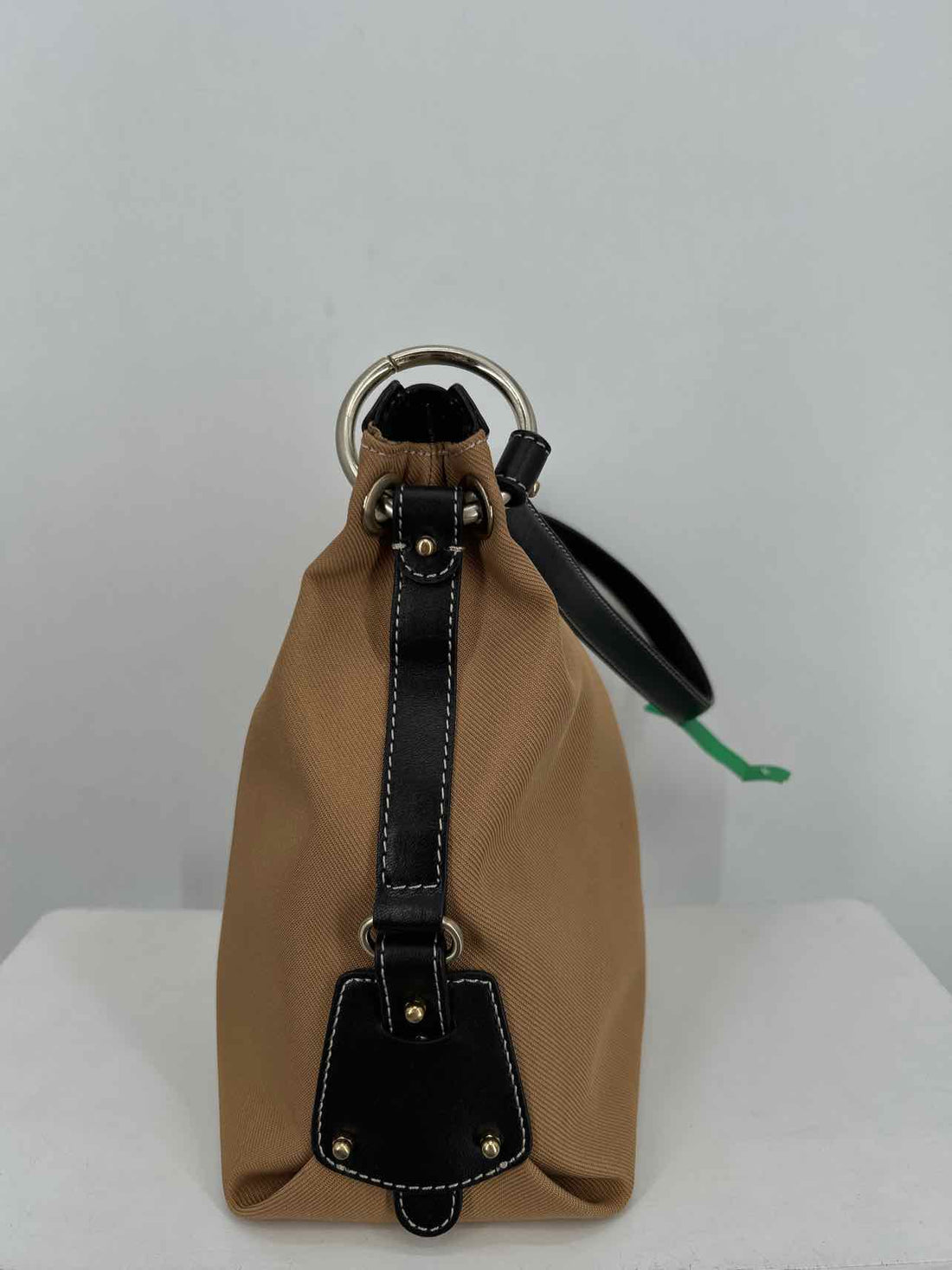 Antonio Melani Tan Canvas Pre Owned Hobo