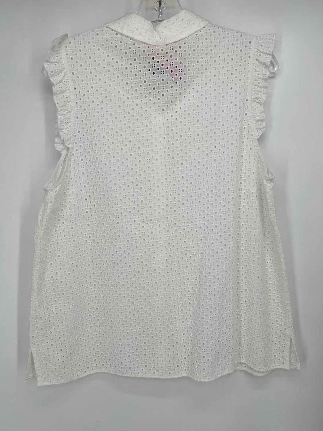 Lilly Pulitzer 12 White Eyelet Sleeveless Lilly Pulitzer Top