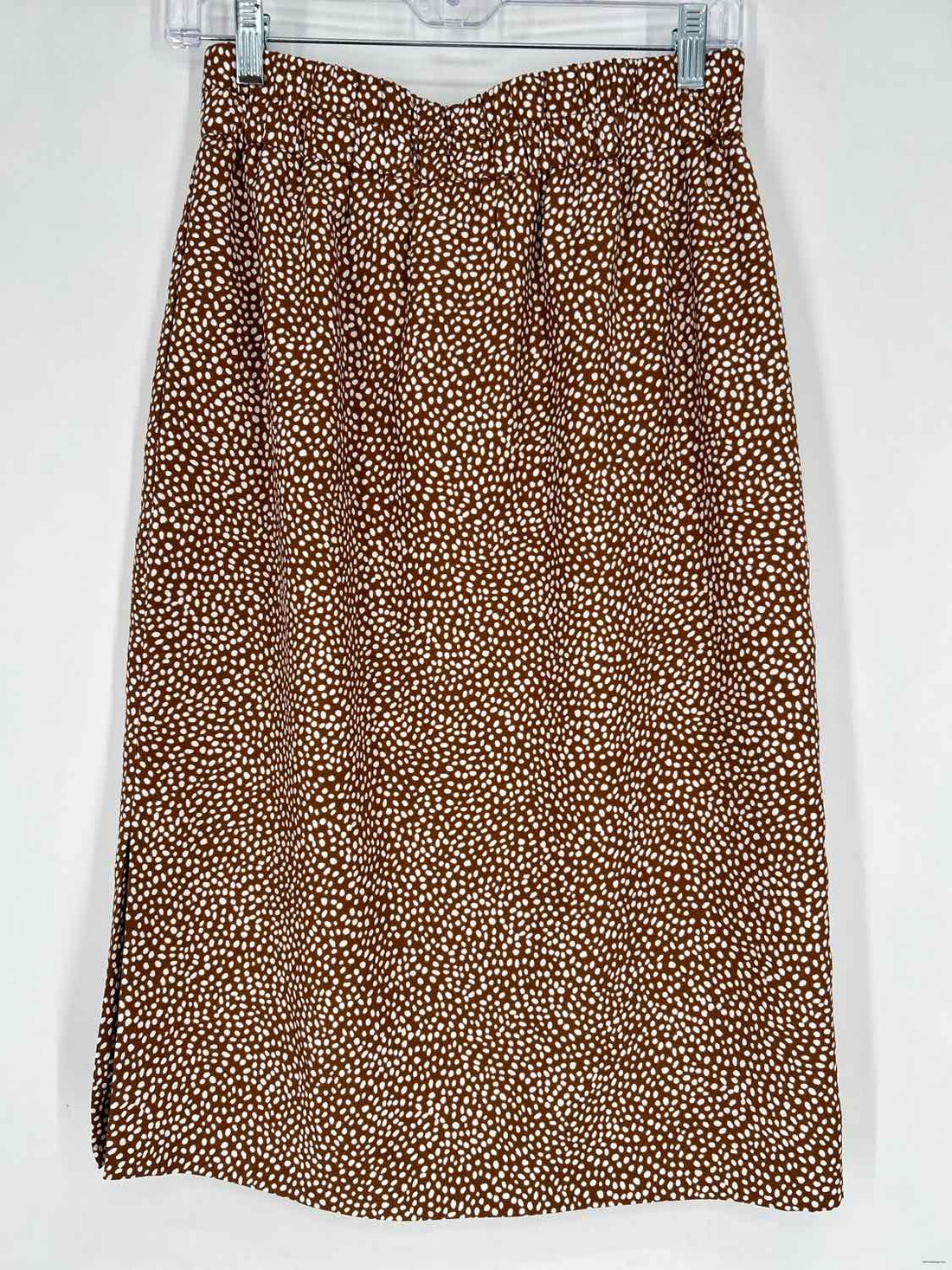 J Crew Size XS Brown & White Skirts