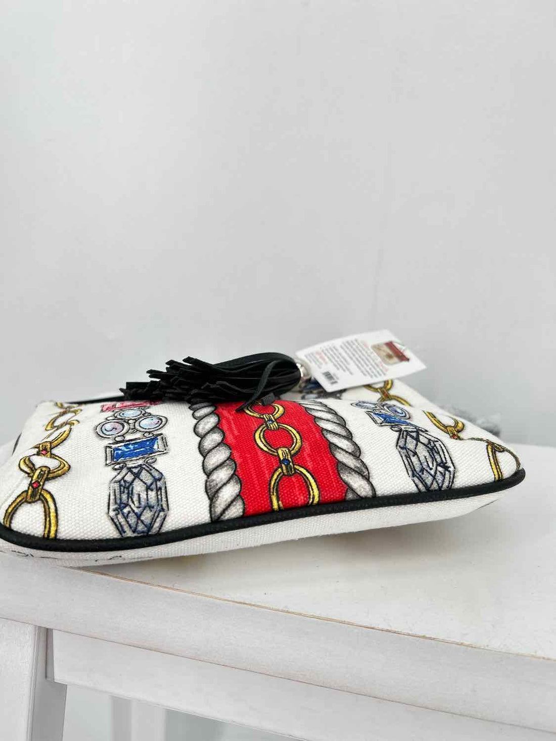 Brighton Beige Print Canvas Crossbody