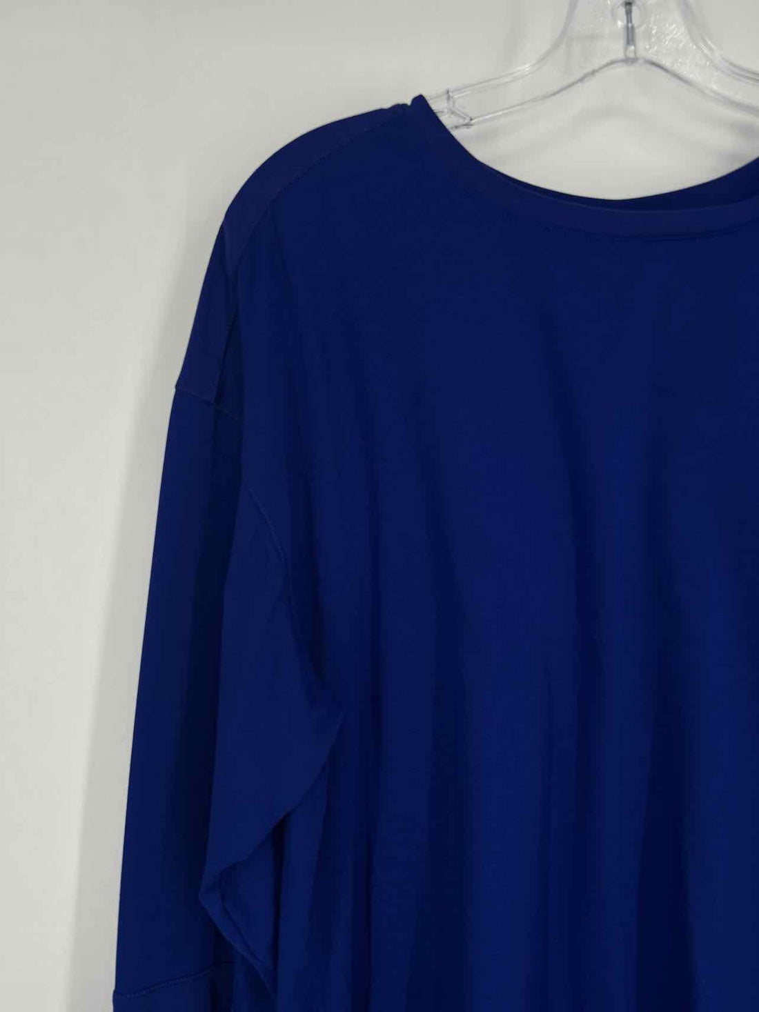 The North Face Size 1X Blue Long Sleeve Top/Blouse