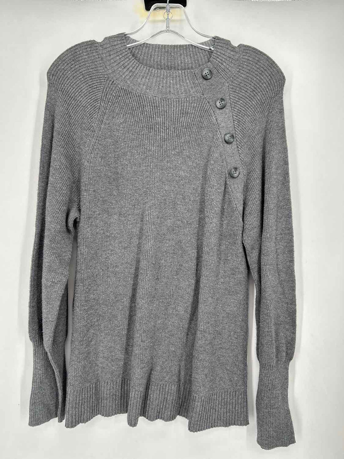 Ann Taylor Size L Gray Sweater