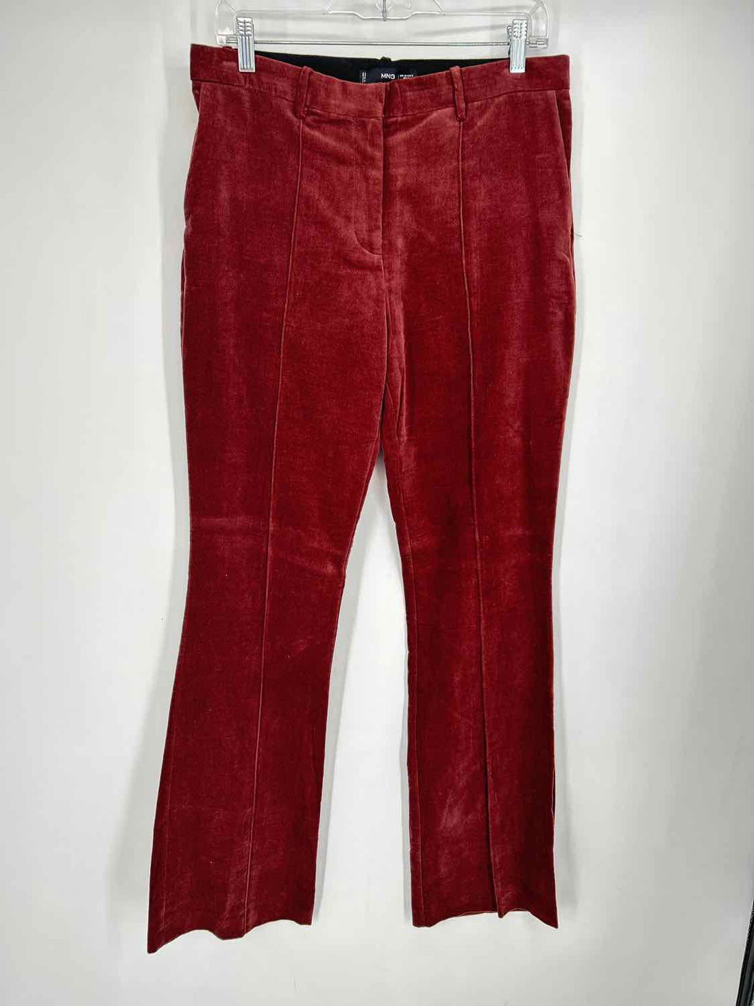 MNG Size 8 Chocolate Brown Velvet Pants