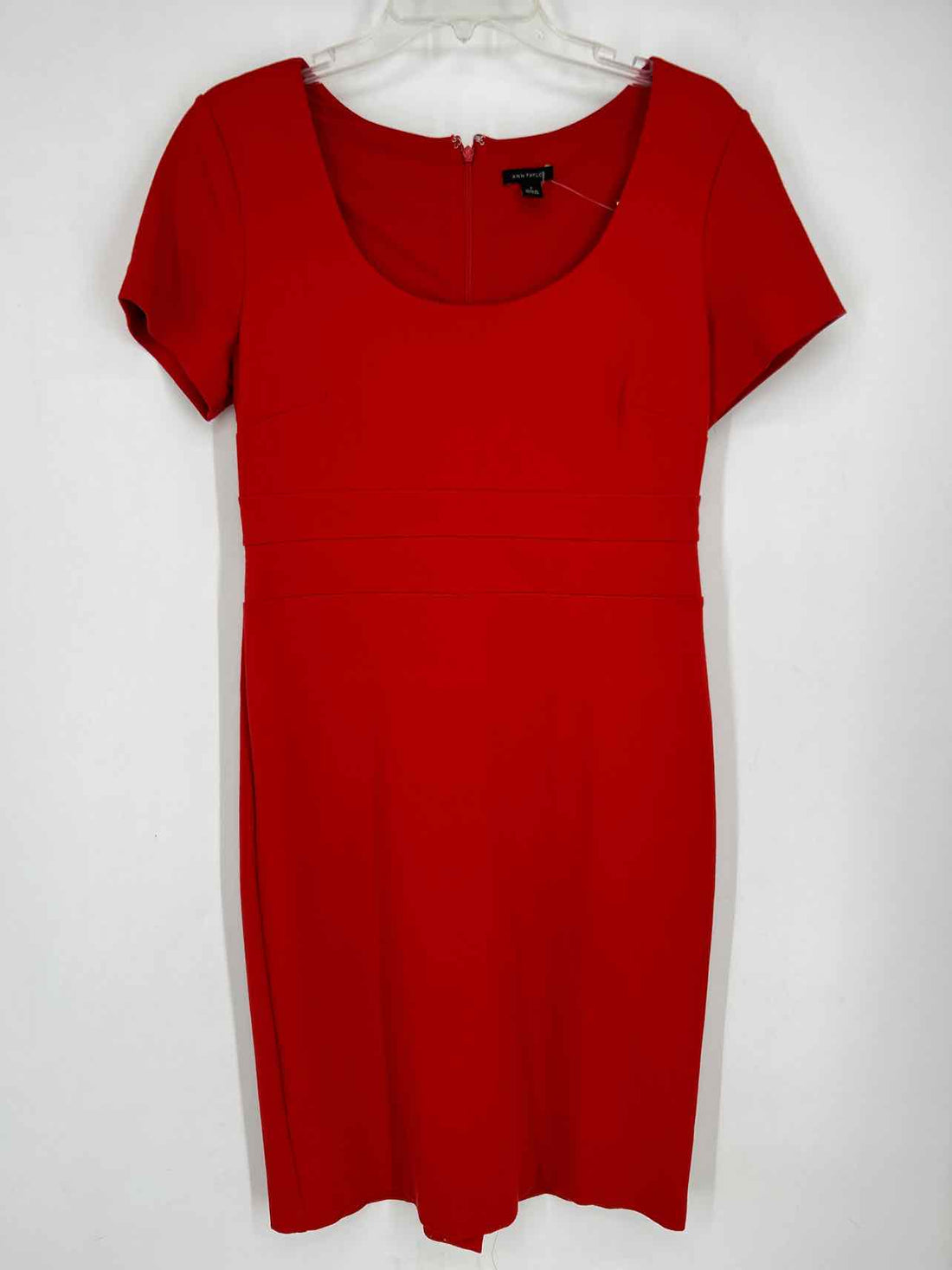Ann Taylor Size 6 Red Short Sleeve Dress