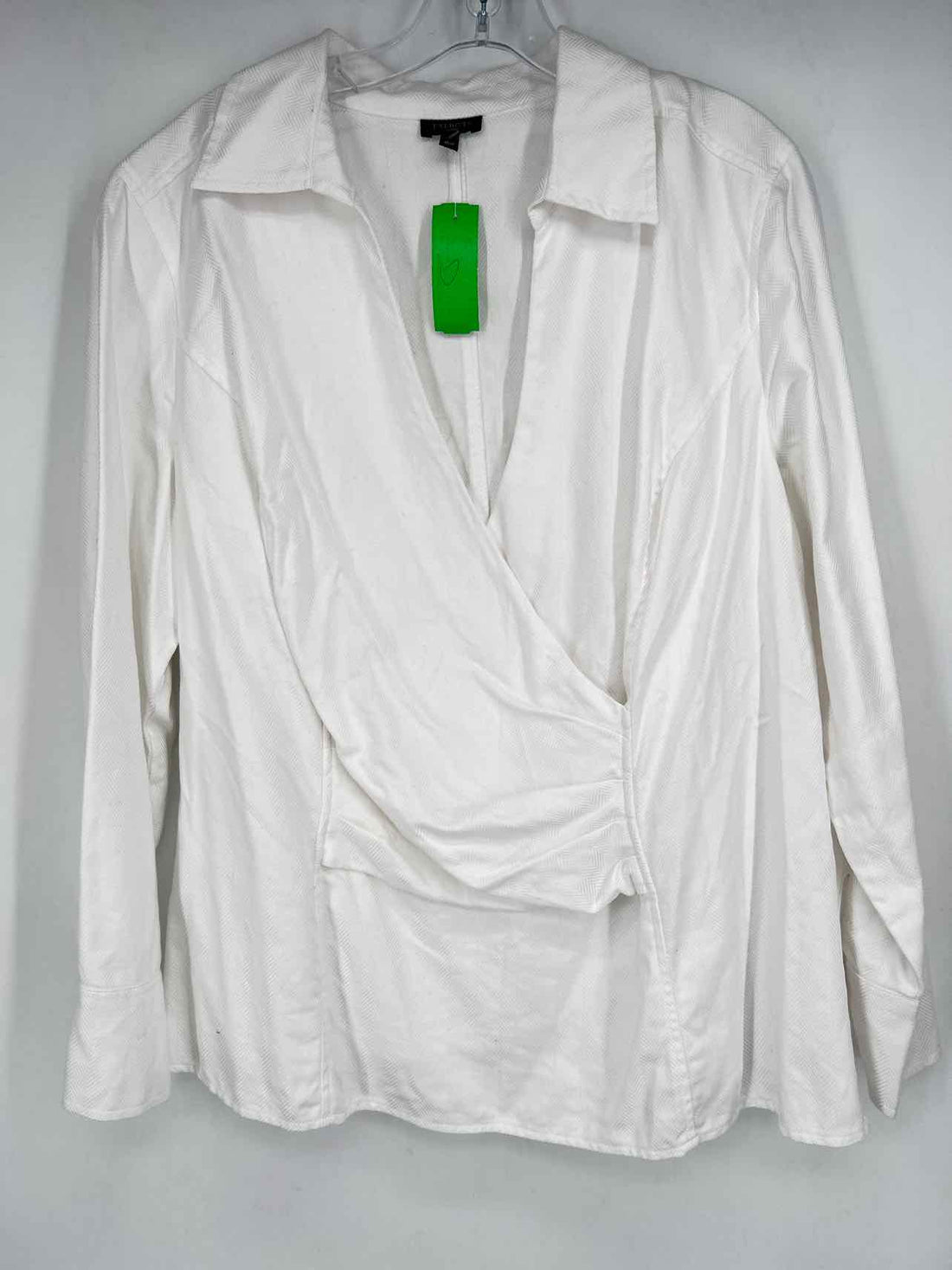Talbots Size 16 White Long Sleeve
