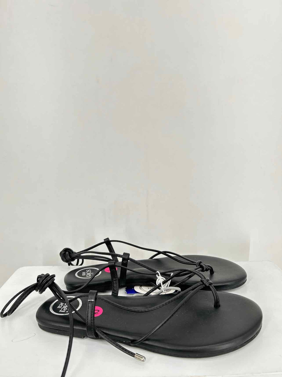 Solei Sea Women Size 10 Black NWT Sandals