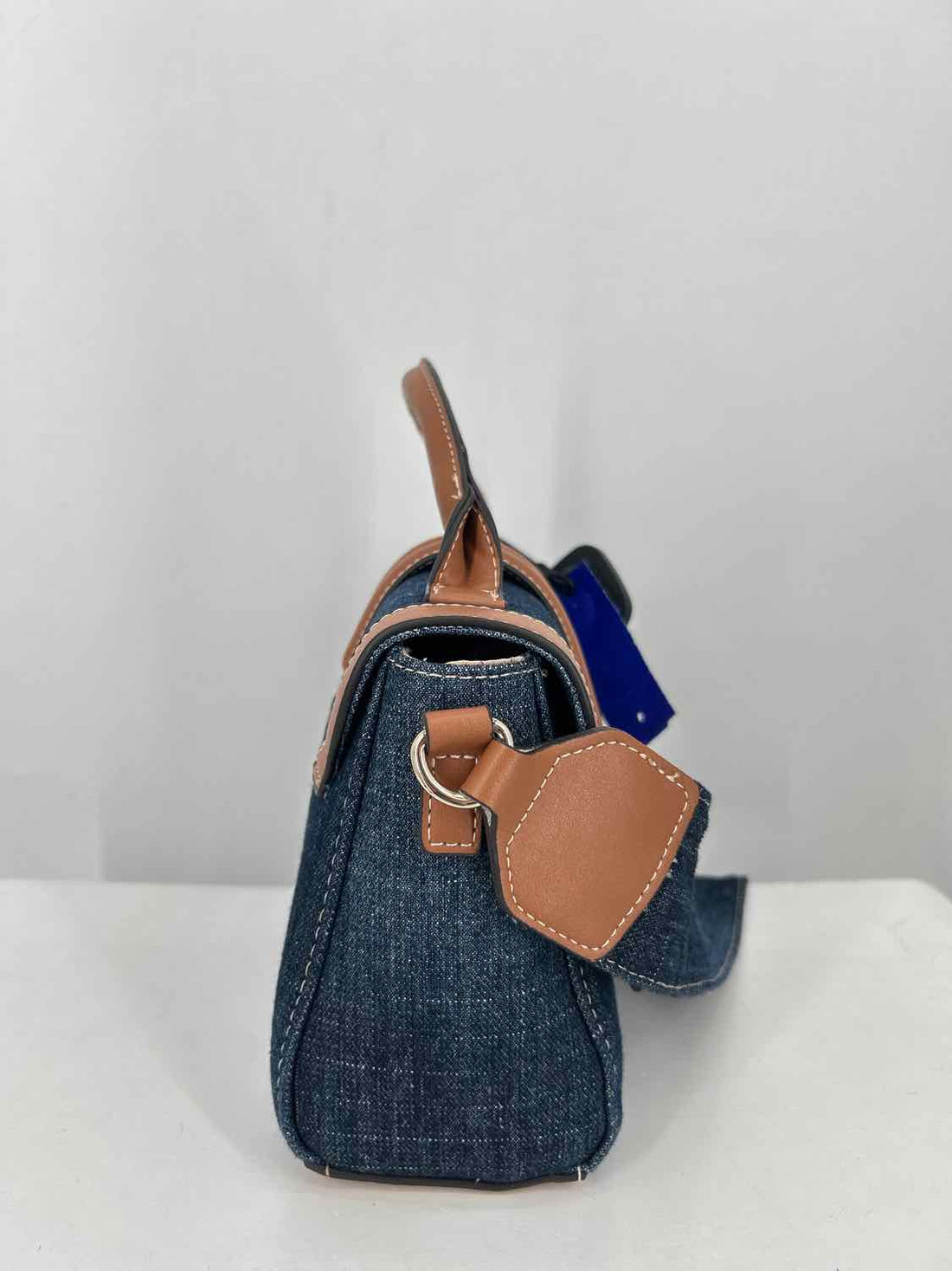 True Religion Denim Faux Leather Crossbody