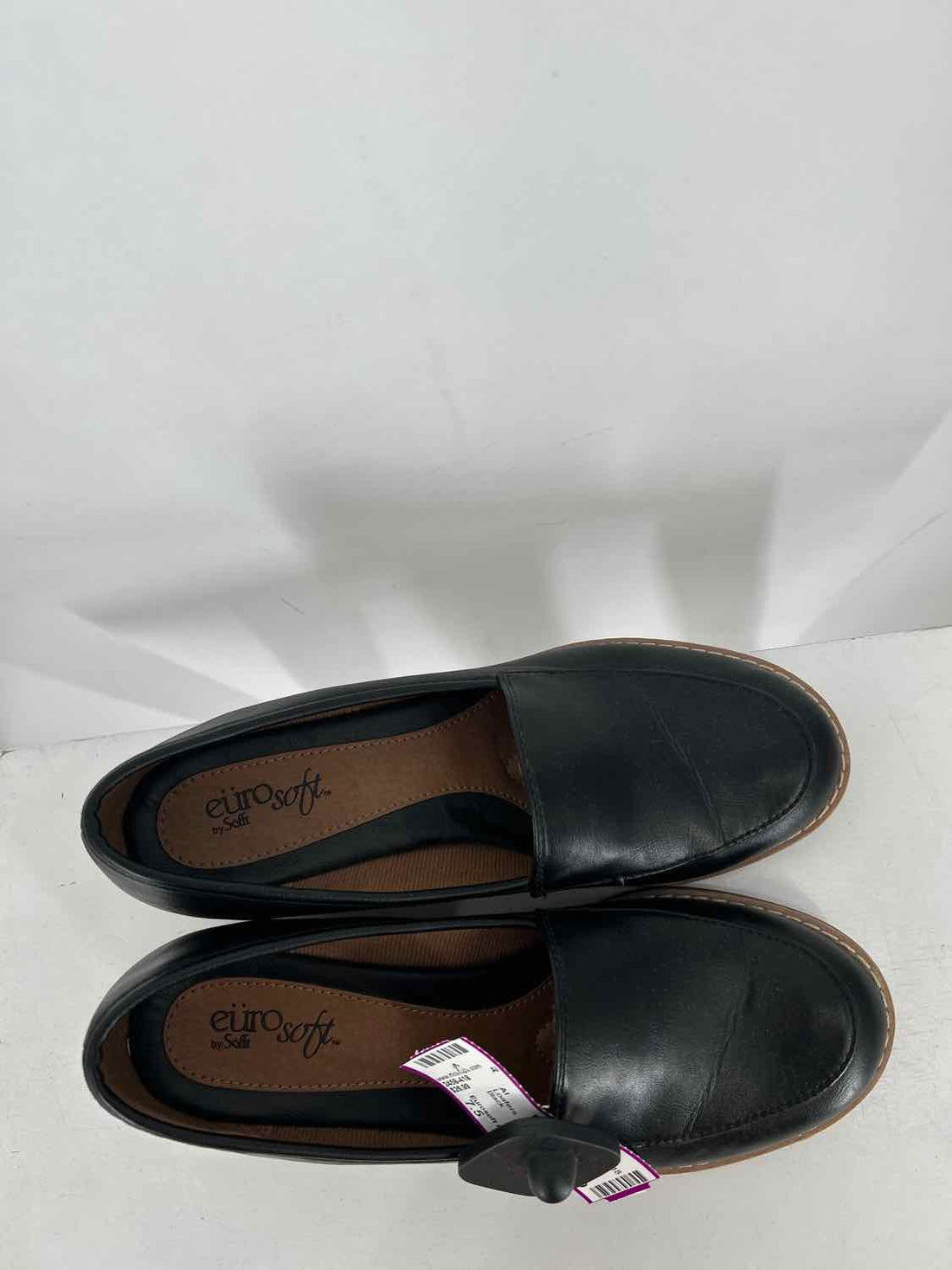 Eurosoft by Sofft Women Size 7.5 Black Loafers