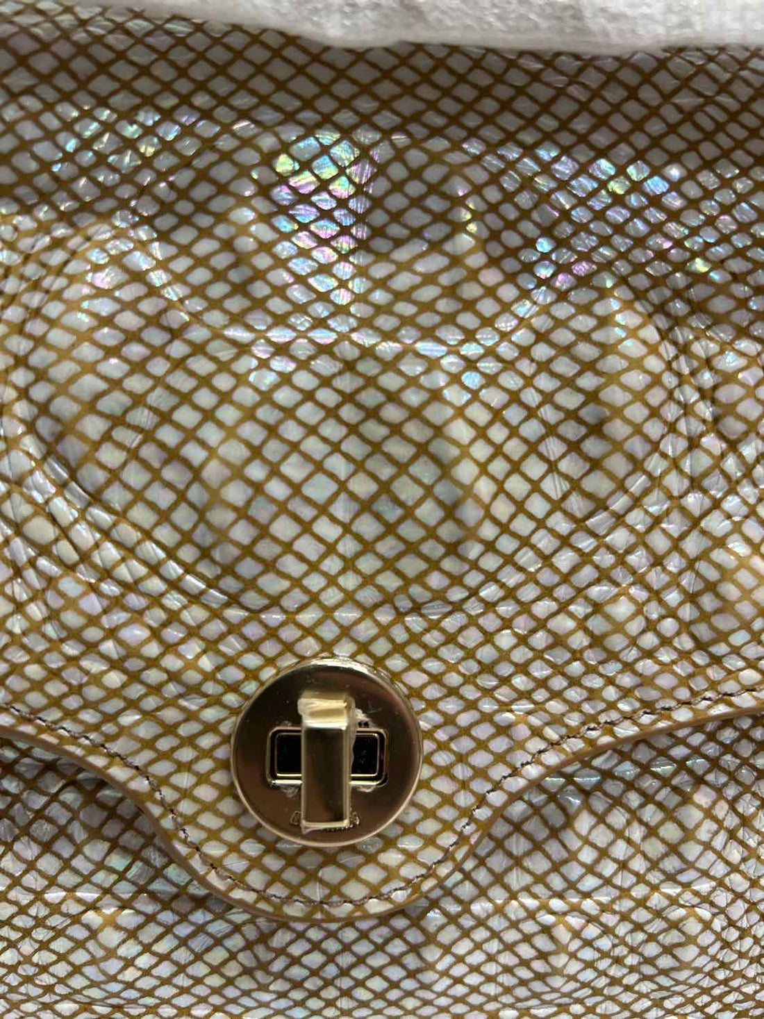 Brahmin Iridescent Croc Embossed Leather NWT Purse