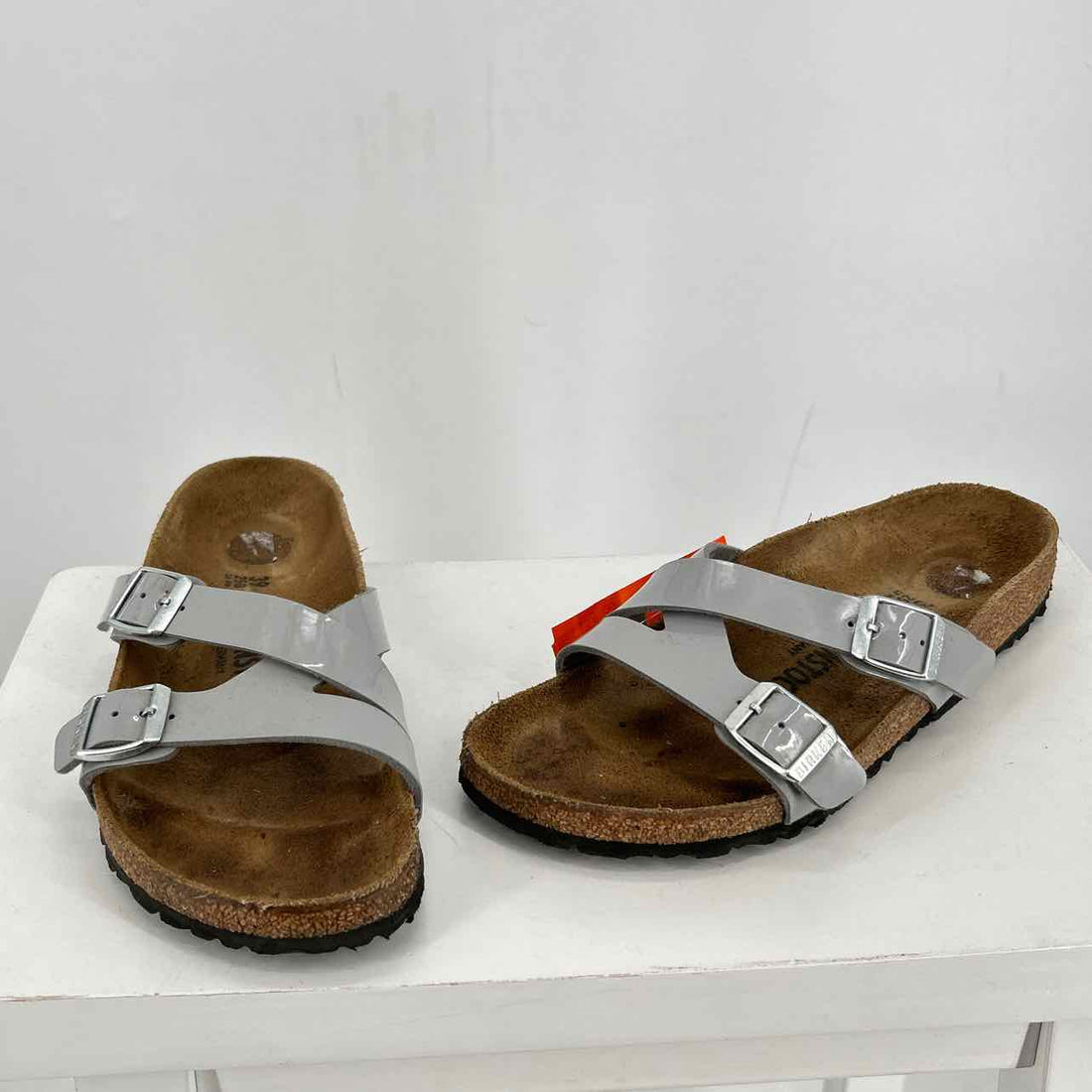 Birkenstock Women Size 39 Light Gray Sandals