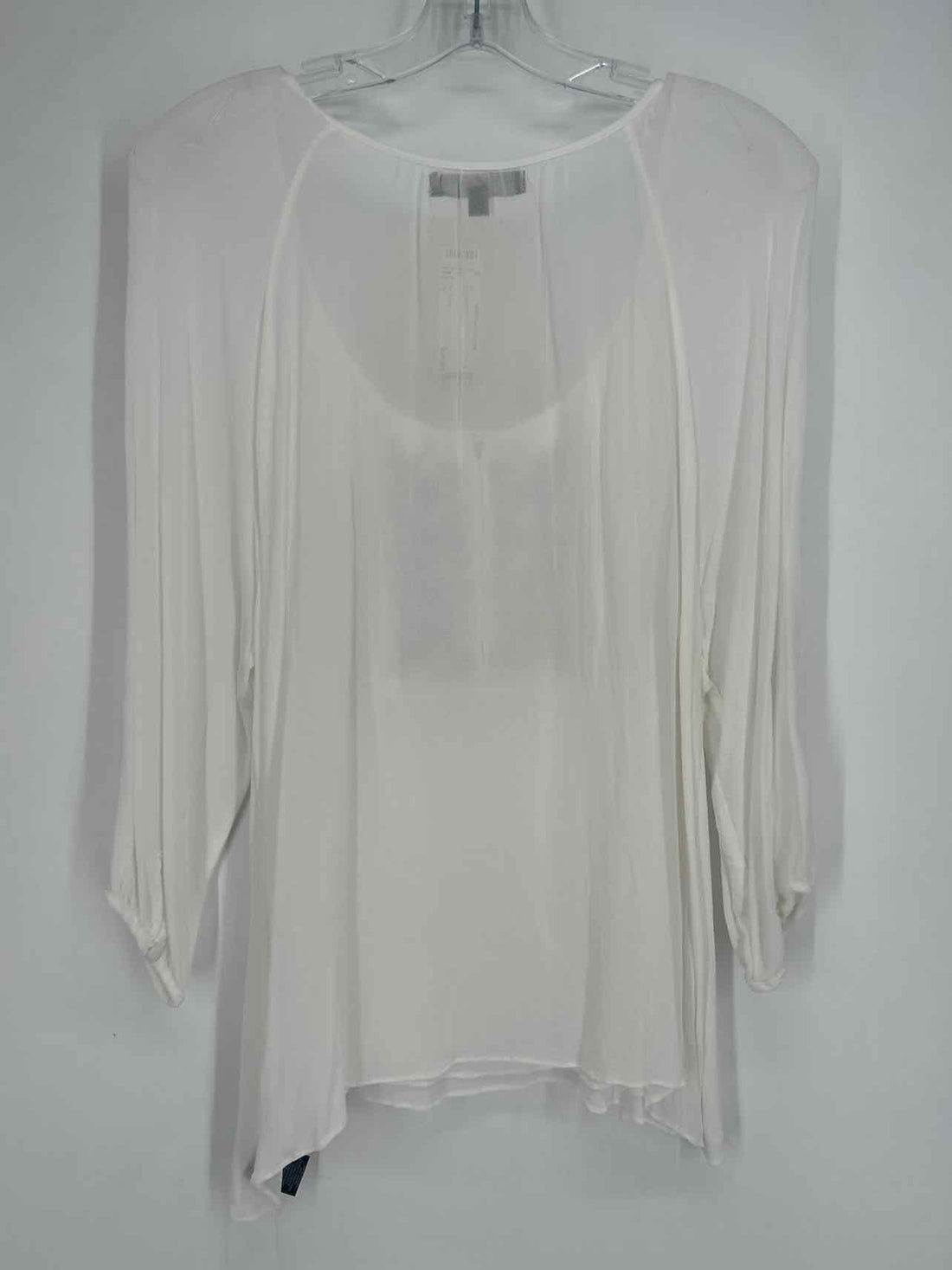 Sanctuary Size M White Embroidered Long Sleeve