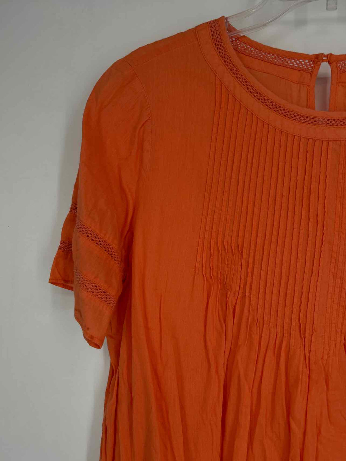 Sundance Size S Orange Short Sleeve