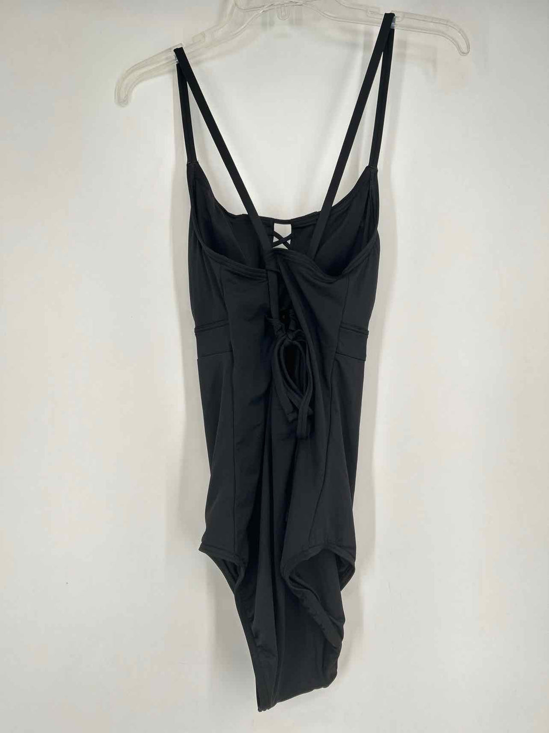 Land's End Size 10L Black NWT Swimsuit 1 Piece