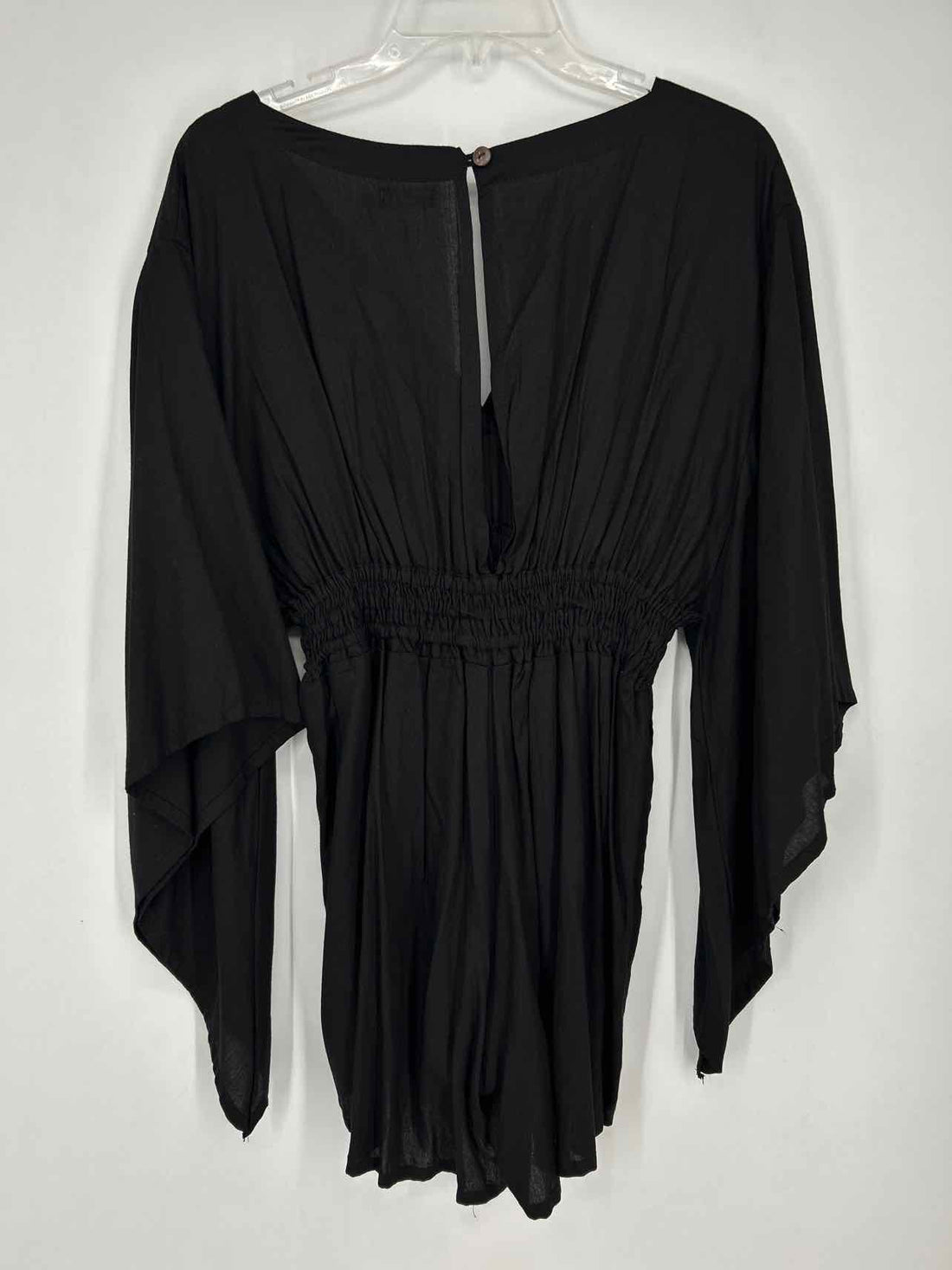 LYA Tarifa Size M Black Long Sleeve Rompers
