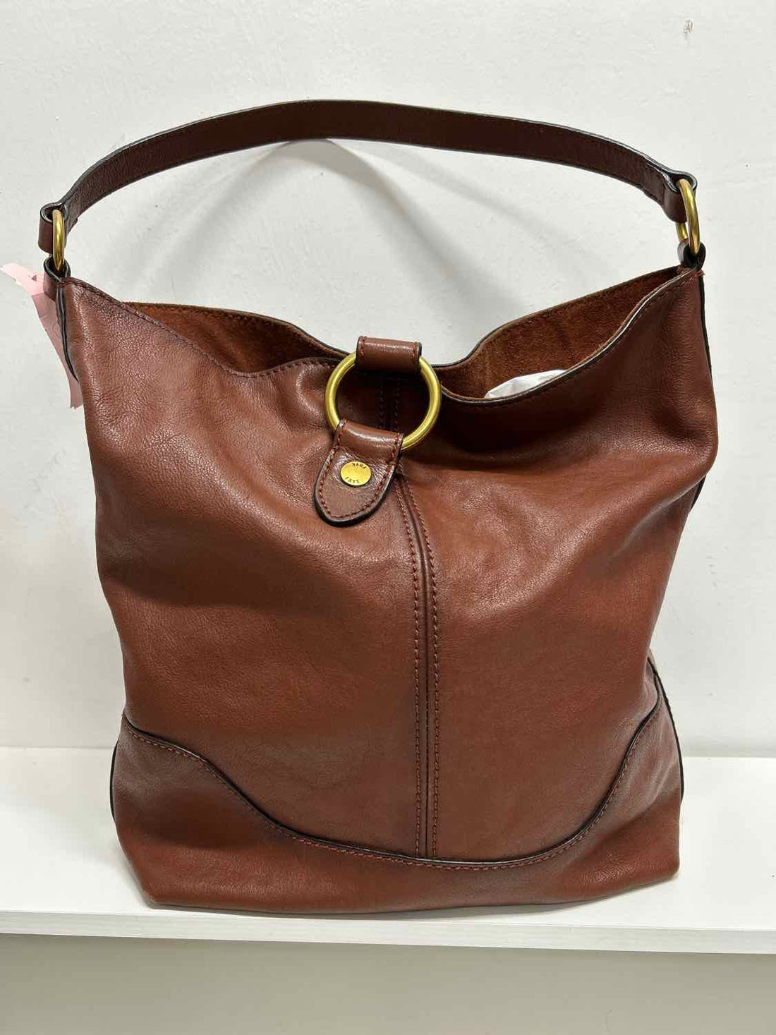 Frye Brown Leather Pre Owned Hobo