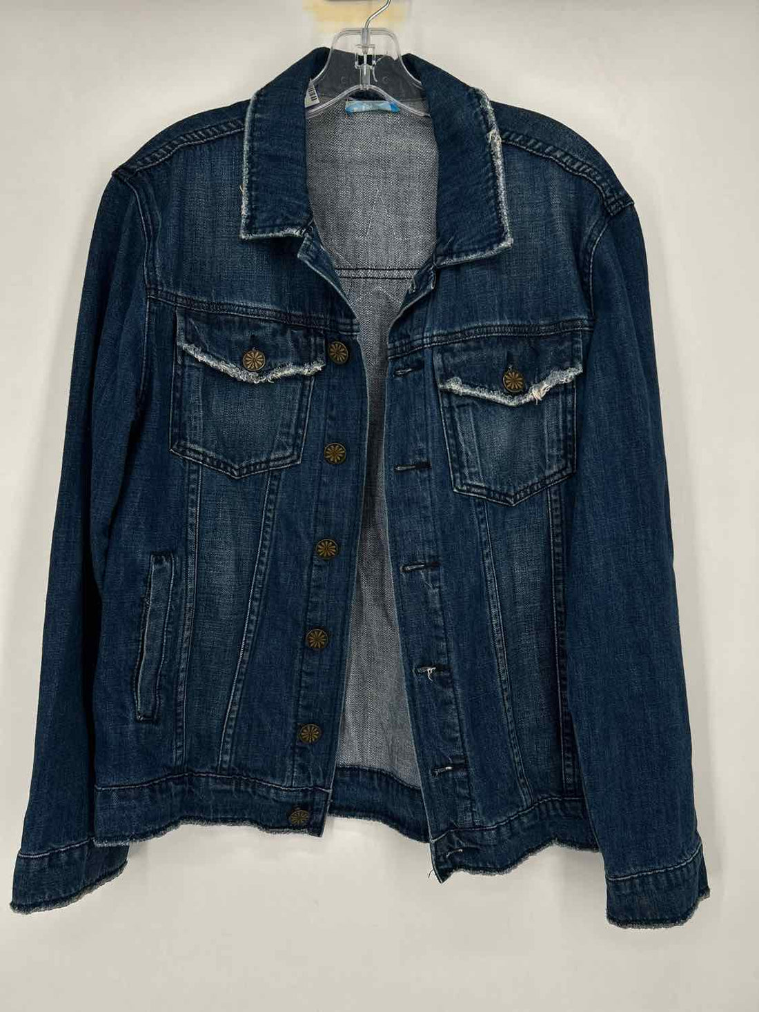 Mumu Blue Size S Dark Wash Denim Jacket