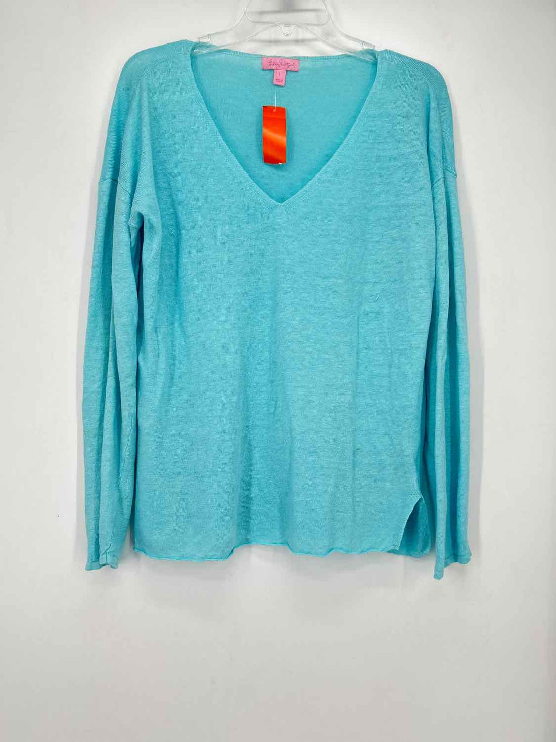 Lilly Pulitzer Size L Light Blue Sweater