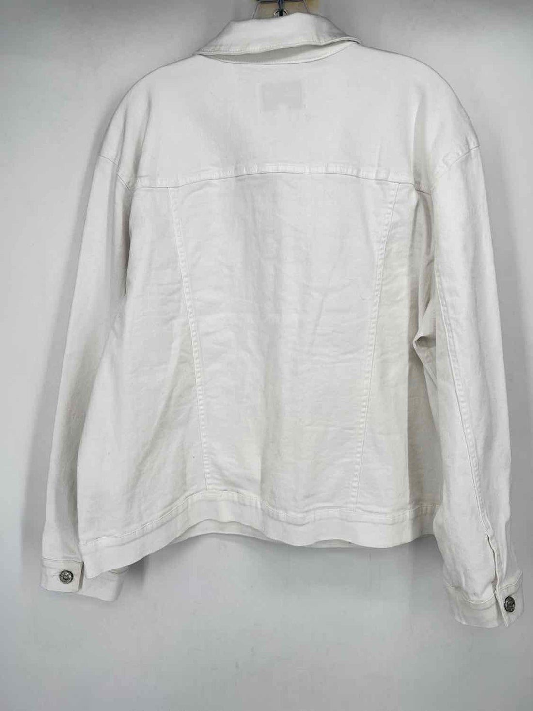 Seven Size XXL White Denim Jacket