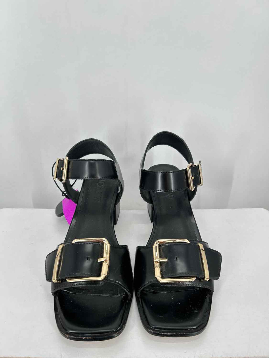 J Crew Women Size 7.5 Black Sandals