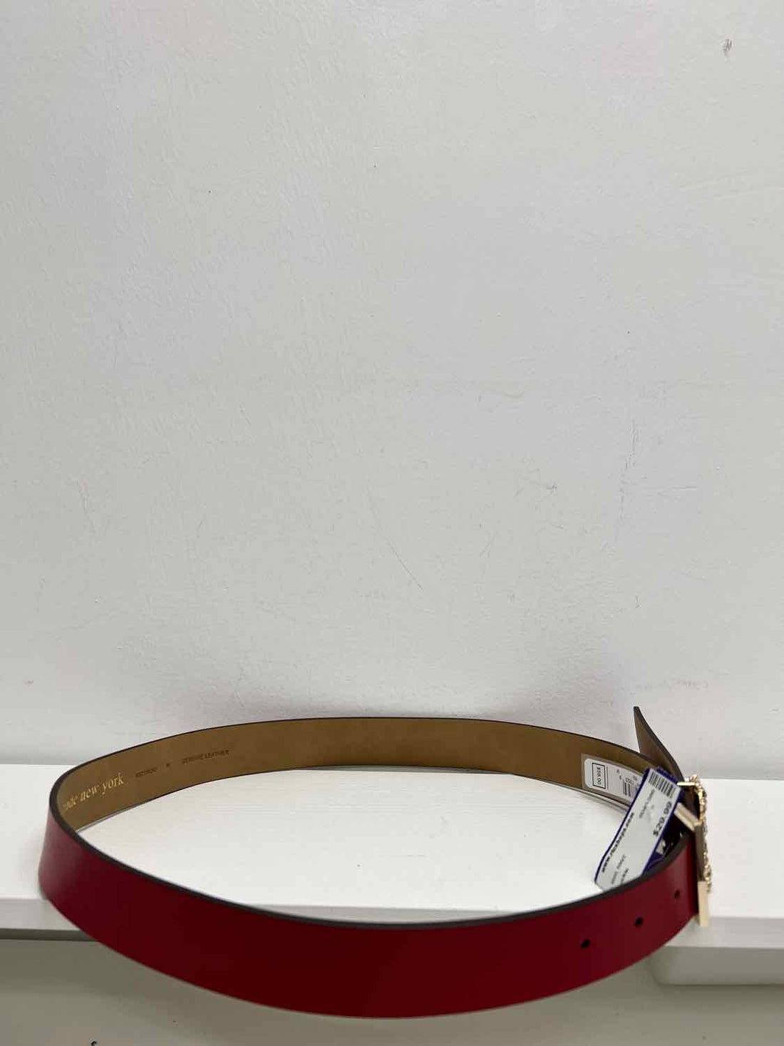 Kate Spade Size M Leather Red NWT Belts