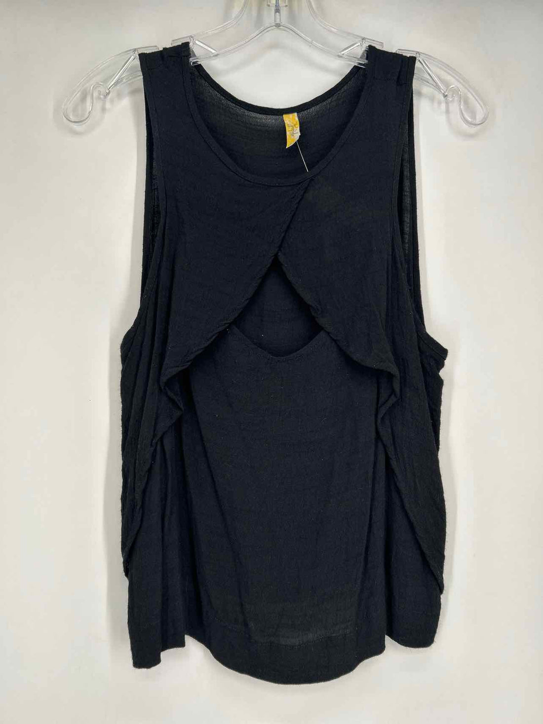 Free People Size S Black Tank Top