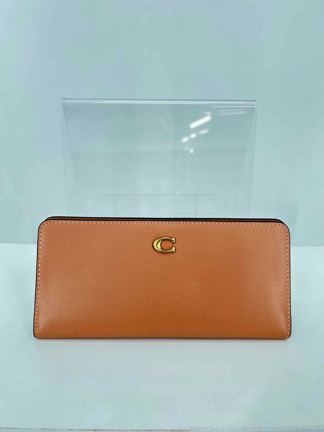 Coach Peach Leather NWT Wallet