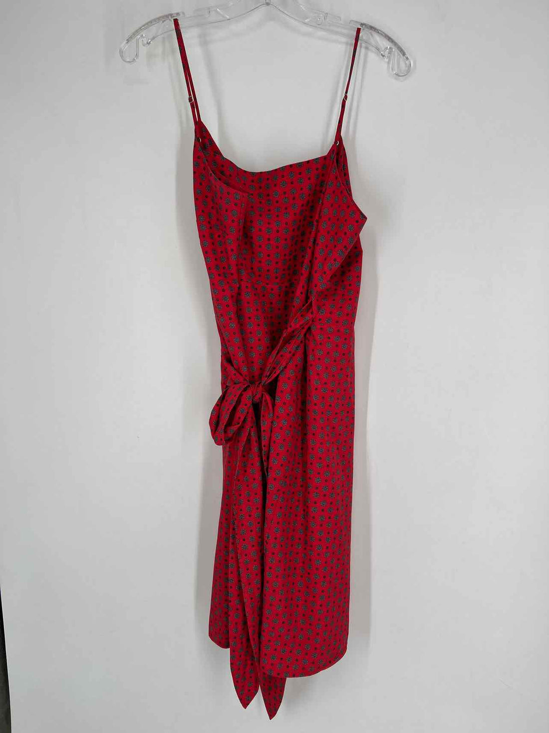 J Crew Size 12 Red Print Dress