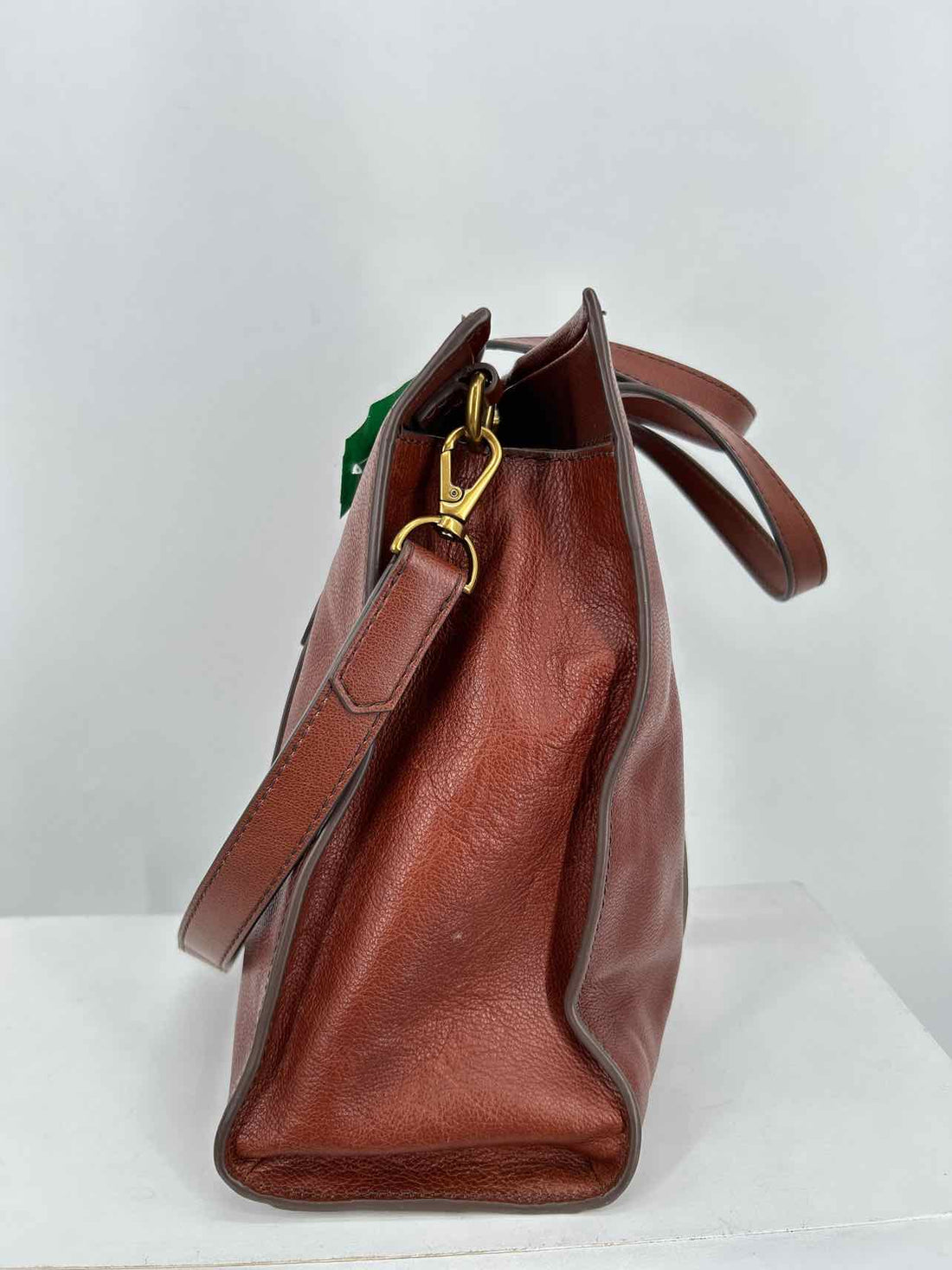 Fossil Brown Leather Pre Owned Satchel