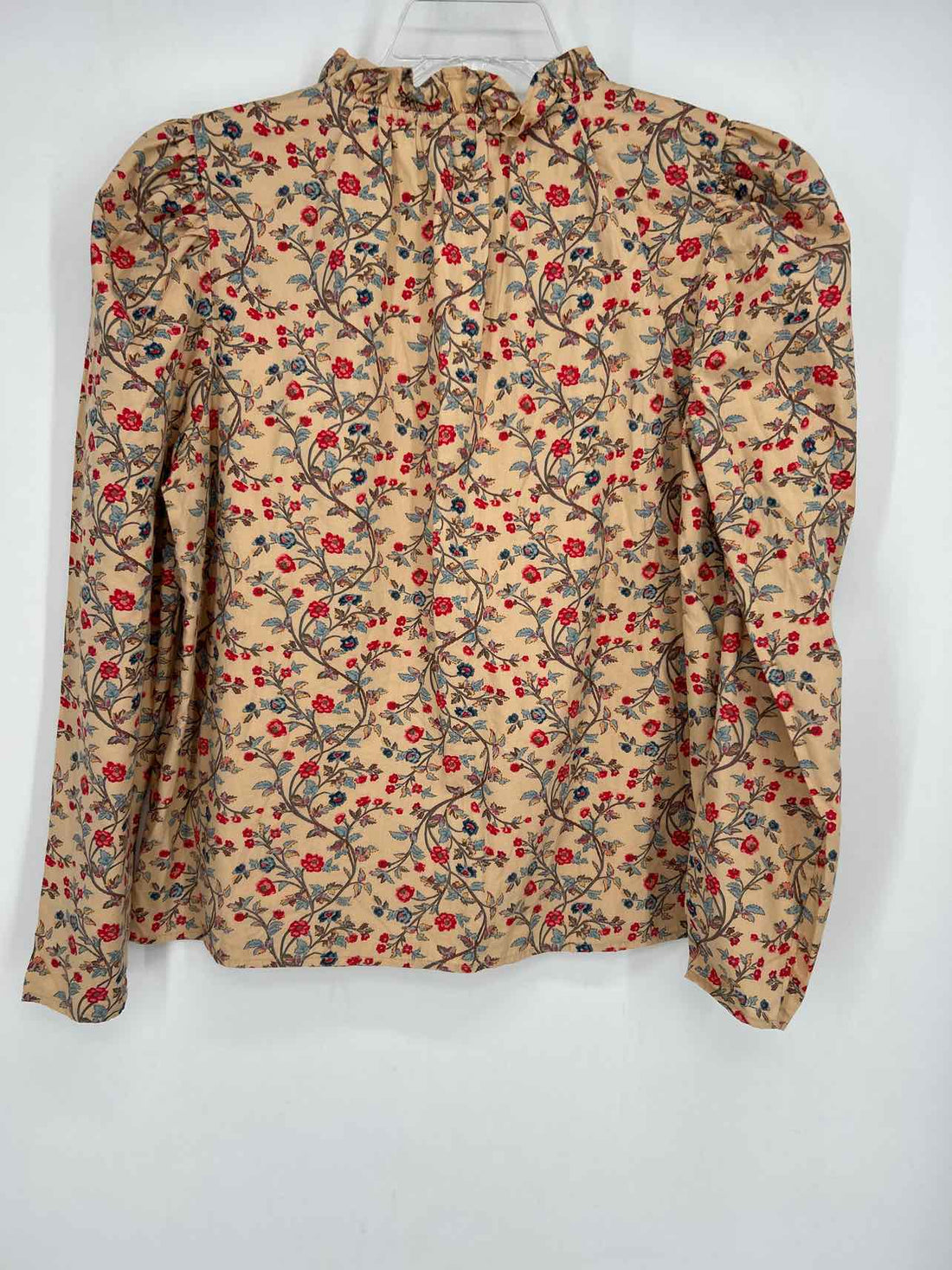 House of Harlow 1960 Size M Khaki Floral Long Sleeve