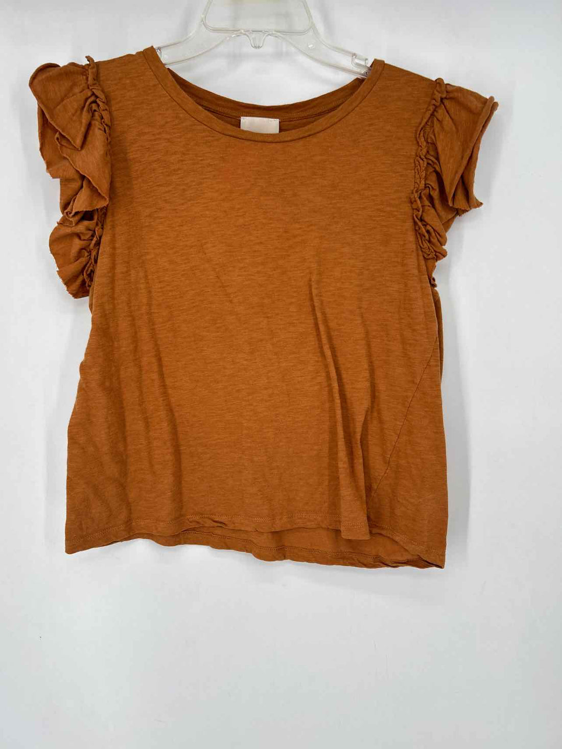 Industry Size L Burnt Orange Short Sleeve