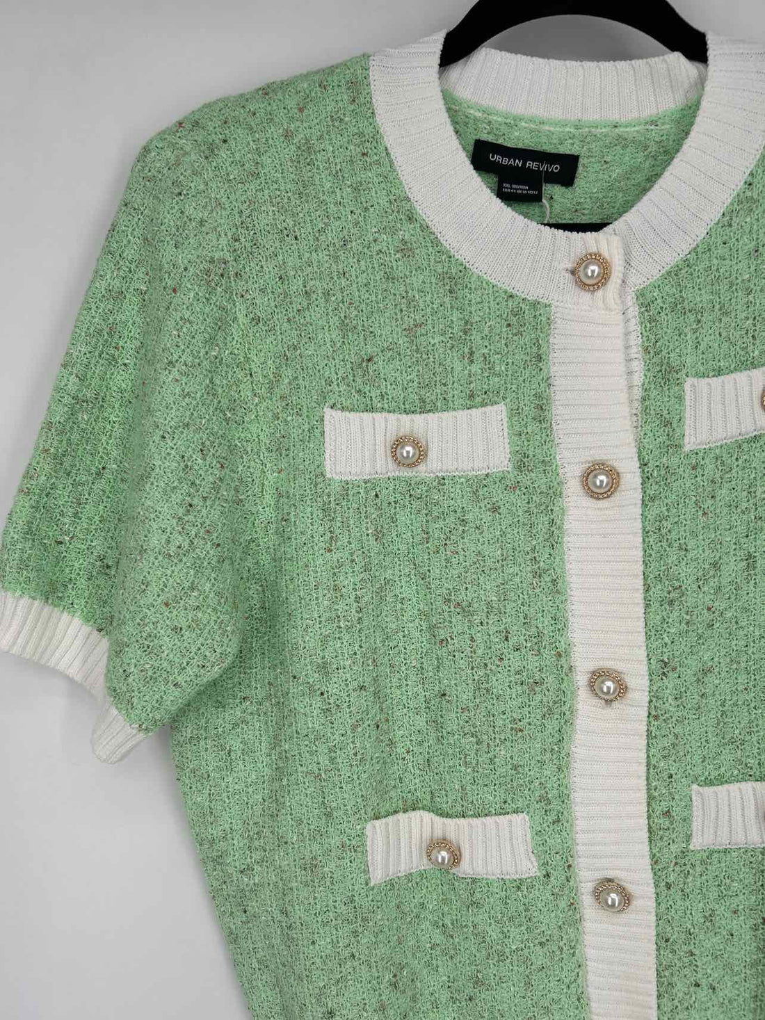 Urban Revivo Size XXL Mint Green NWT Short Sleeve