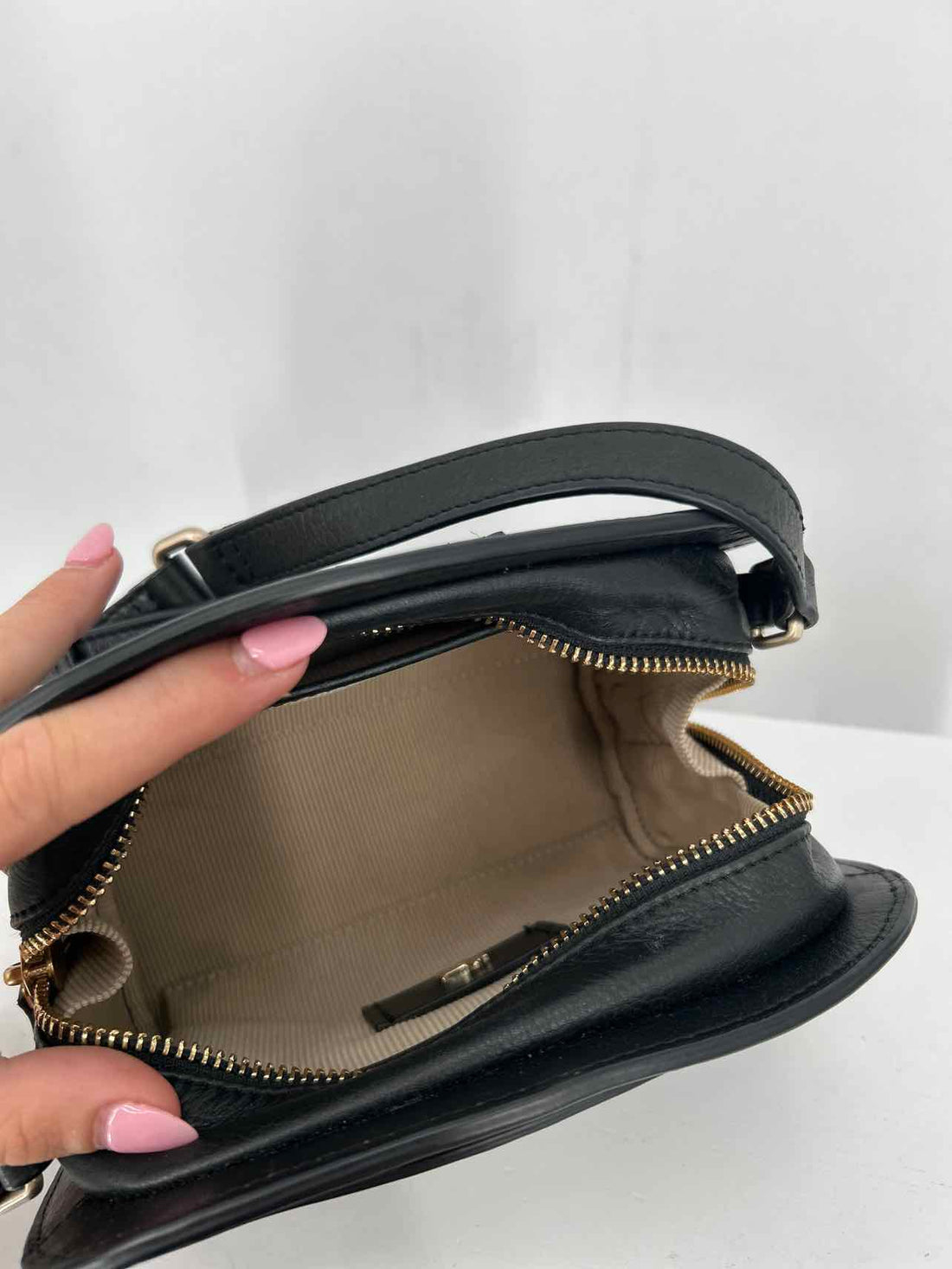 Radley Black Leather Pre Owned Crossbody