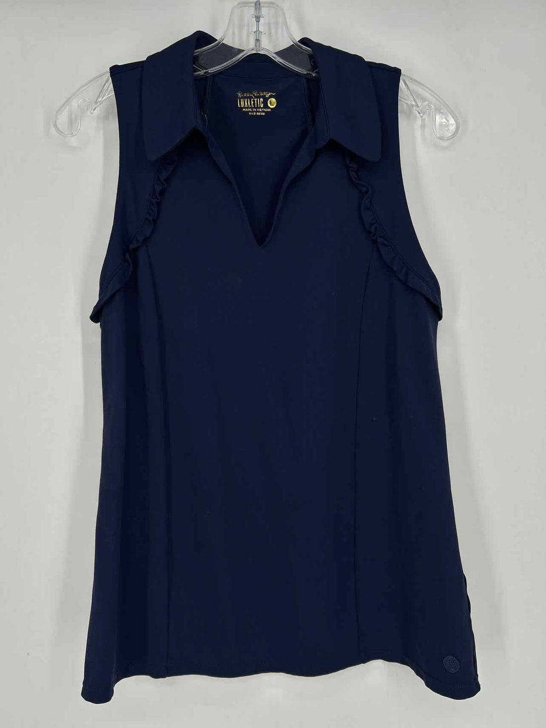 Lilly Pulitzer Size L Navy Sleeveless Lilly Pulitzer Luxletic Top