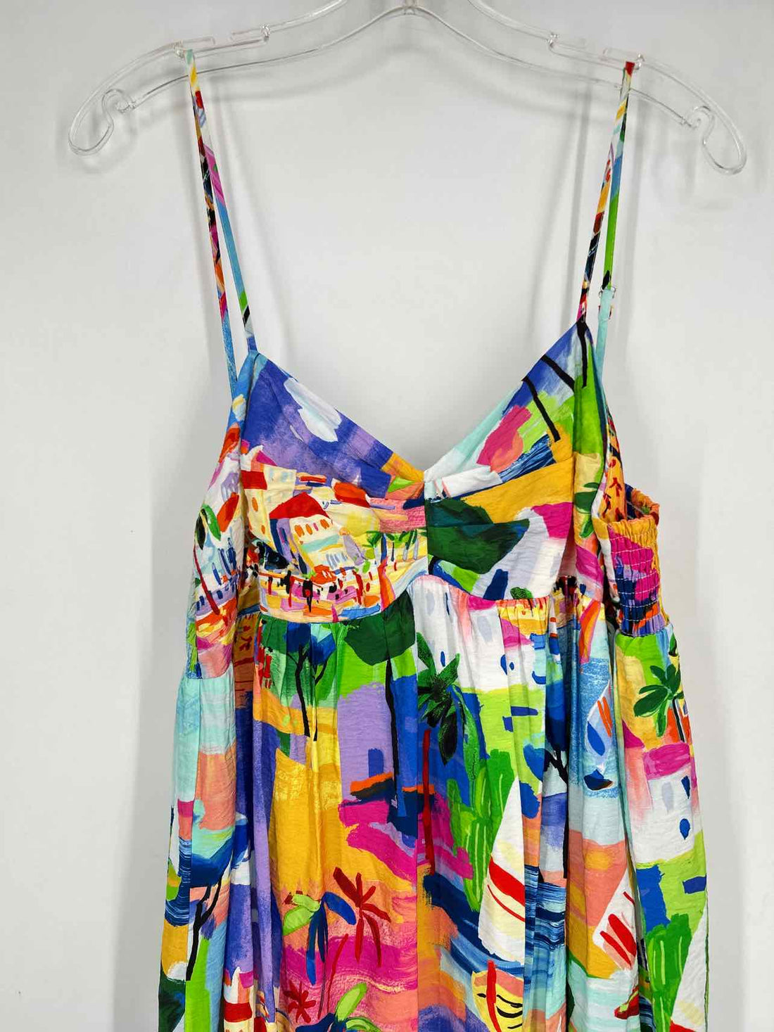 Fore Size L Multi Color Sleeveless Maxi