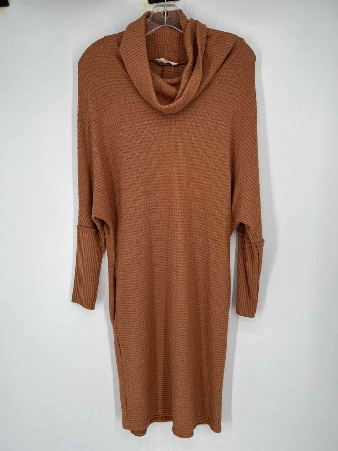 Mazik Size S Camel Long Sleeve Dress