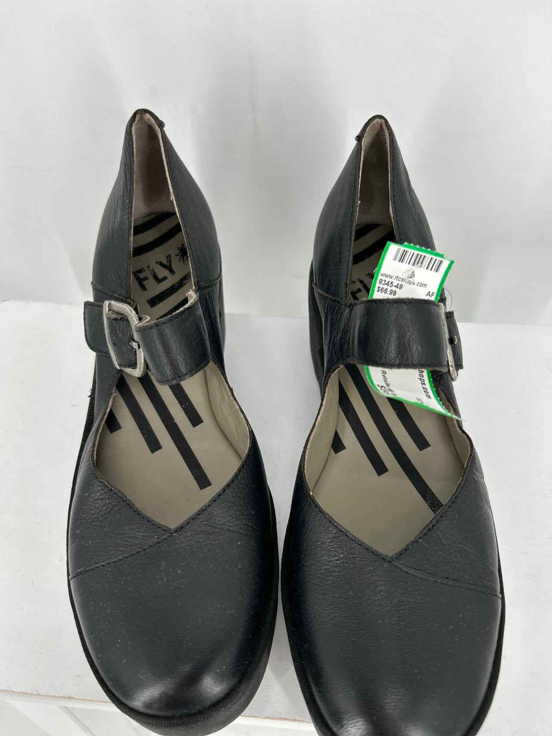 Fly london Women Size 40 (9-9.5) Black Wedges