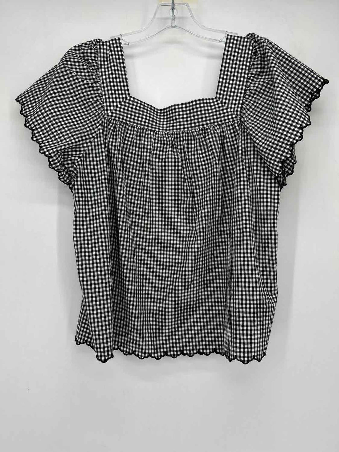 Rails Size M Checkered Short Sleeve