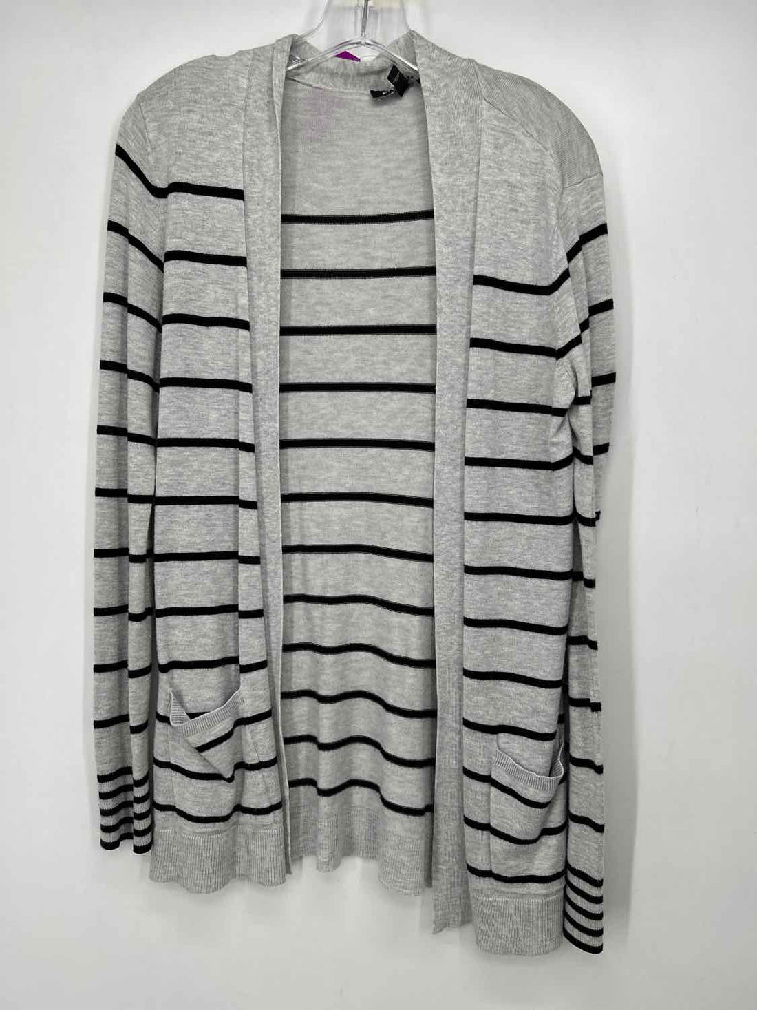 Express Size XS Grey stripe Cardigan