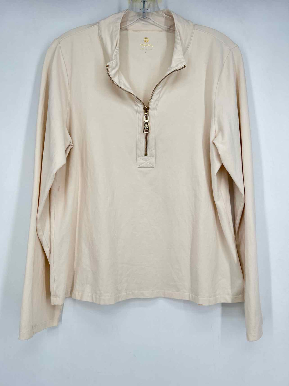 Spartina 449 Size L Cream Long Sleeve