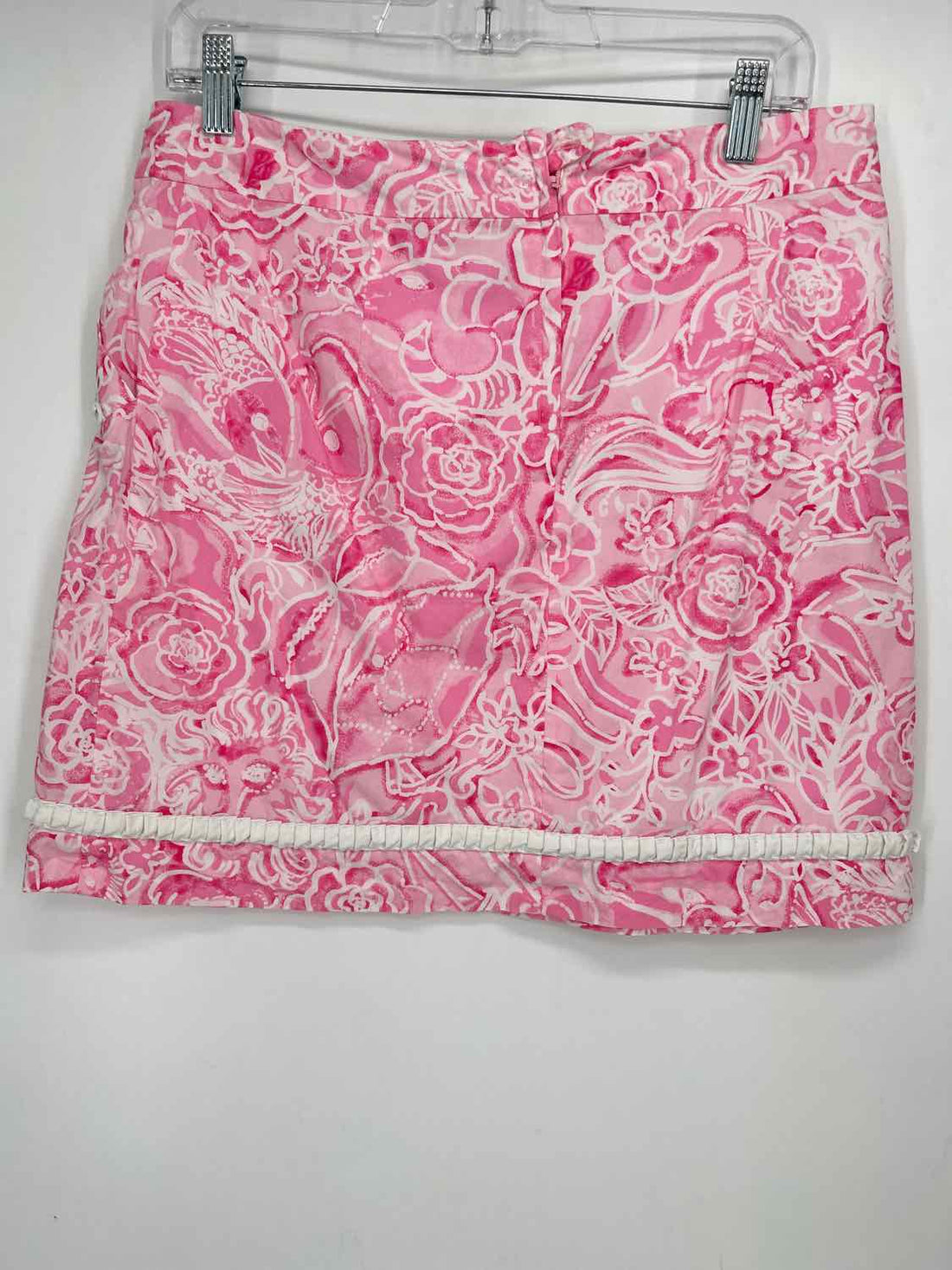 Lilly Pulitzer 6 Pink & White Print Lilly Pulitzer Skirt