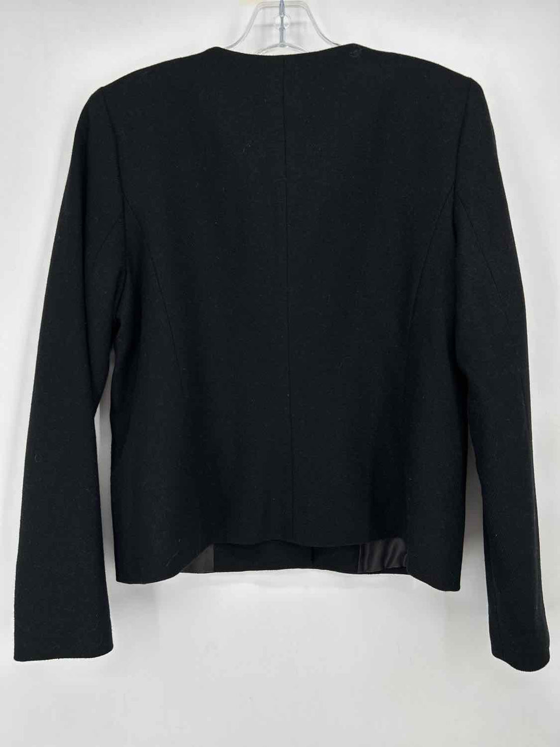 Talbots Size 6 Black Wool Blend NWT Blazer