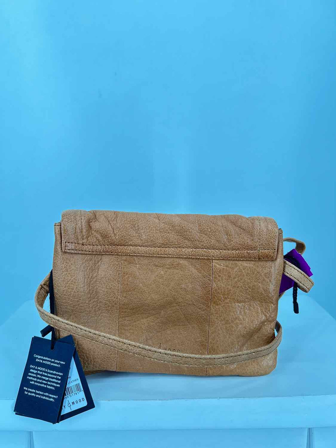 Day & Mood Brown Genuine Leather NWT Crossbody