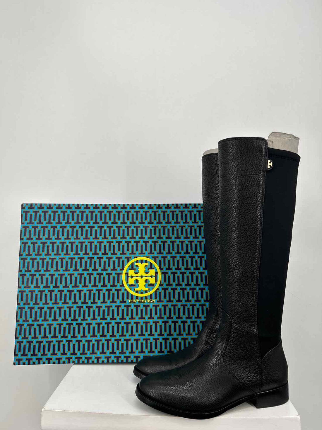 Tory Burch Women Size 8.5 Black Riding Boot