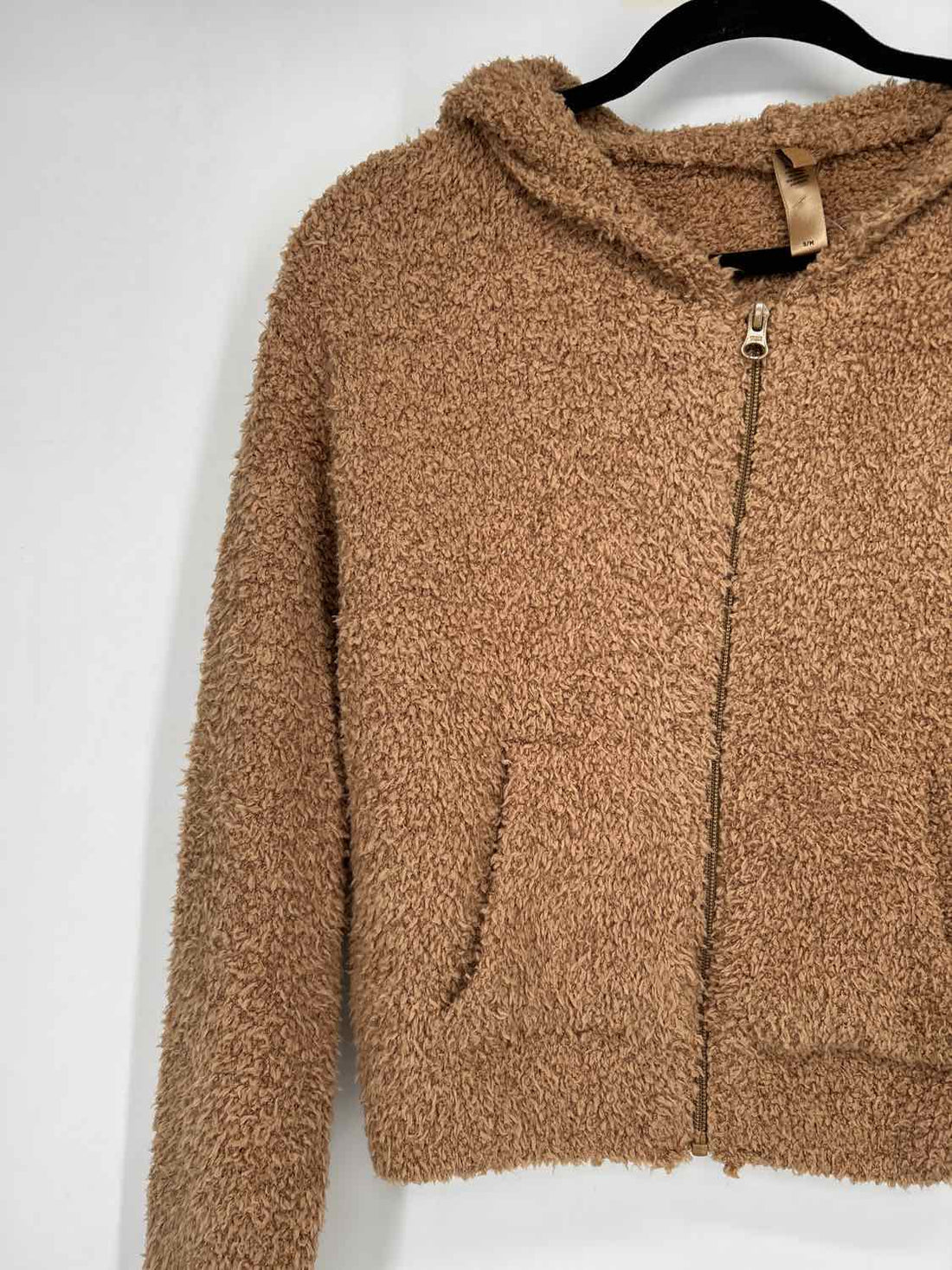 Skims Size M Camel Teddy Jacket