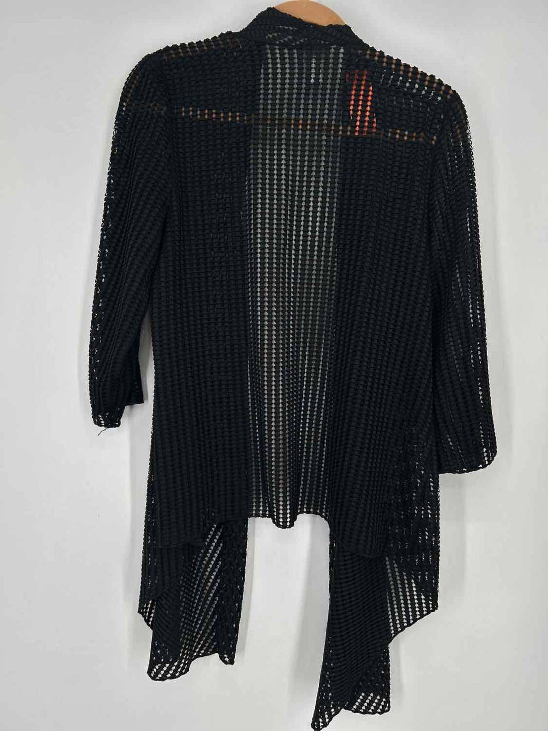 Chicos Size 1 (M) Black Cardigan