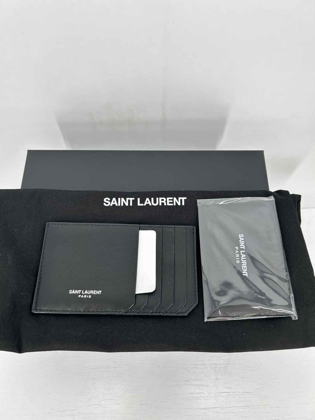Yves Saint Laurent Silver Small Puffer Clutch